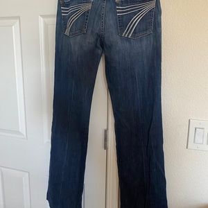 7 For All Mankind Wide Leg Jeans